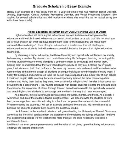 Image result for Graduate Program Essay Sample