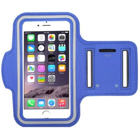 GANSTA Blue Color Waterproof Sport Mobile Armband Case Cover for ...