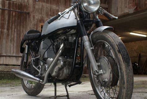 Cafe Racer Norton Dominator Slimline | BRITISH Only Austria ...