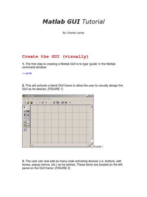 Image result for MATLAB GUI Tutorial