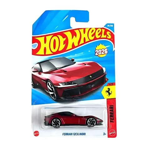 Ferrari 12Cilindri (Red) – Hot Wheels 2026 Imported by Mattel – Prithvi ...