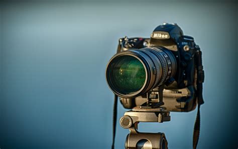 Nikon D700: Stunning HD Wallpaper of a Man-Made Camera