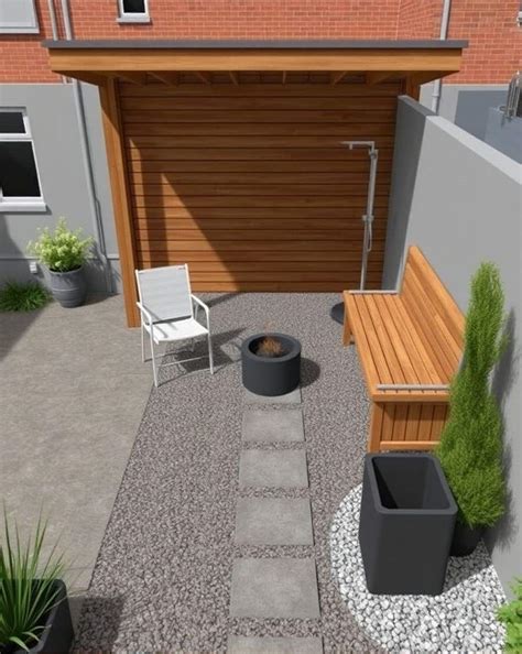 Entry #39 by sayodr for Modern Back Garden Layout Design | Freelancer