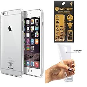 inKax Premium Ultra Thin Clear Back Cover Transparent TPU Case for ...