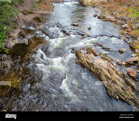Slow motion stream flows swiftly hi-res stock photography and images ...