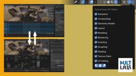 Rezultat imagine pentru Adding Workspaces Blender