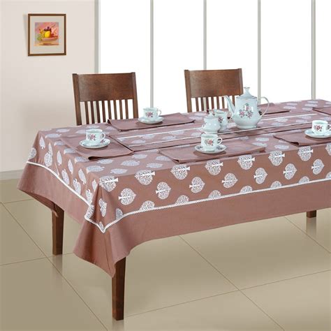 Good Time Printed Rectangular Table Linen-10502 – Swayam India