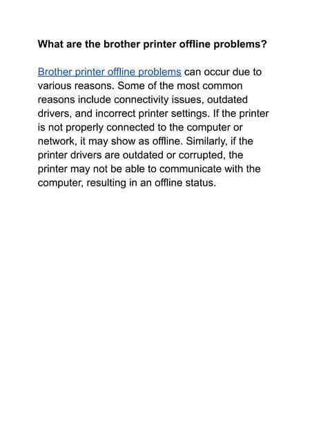 Image result for Printer Offline Problem