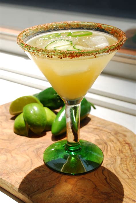 Cucumber Jalapeño Margarita with Chili Seasoned Rim - Women of Today
