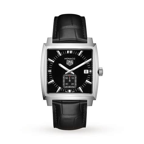 TAG Heuer Monaco 37mm Quartz 37mm Mens Watch WAW131A.FC6177 | Mappin ...