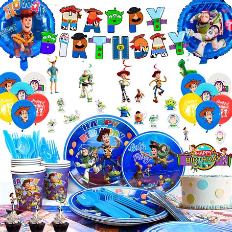 Buy Toy Story Birthday Party Supplies,167pcs Toy Story Party ...