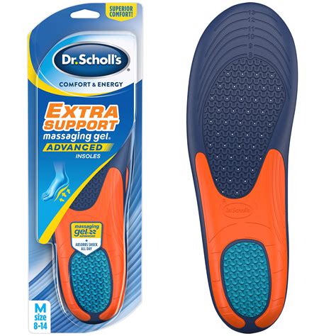 Dr. Scholl’s Extra Support Insoles Superior Shock Absorption and ...