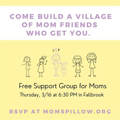 Free support group for Moms in North County : r/northcounty