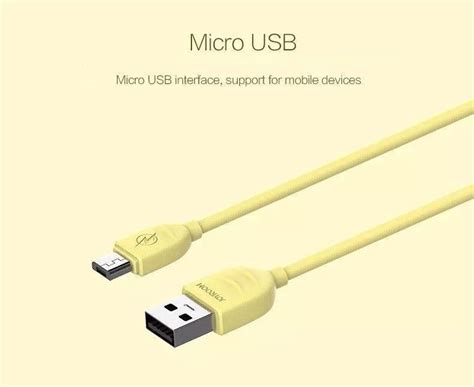 Joyroom ® JR-S116 Youth Series 2.4A 1M Android/Windows Micro USB ...