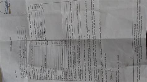 Intelenet Global Services — relieving letter | 1642445