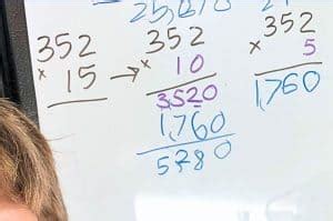 Expanded Method of Multiplication Year 5 的图像结果