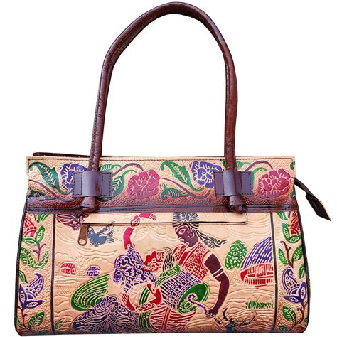 ANANYA LEATHER HANDICRAFT Shantiniketan Genuine Leather Traditional ...