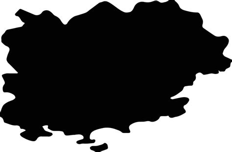 Var France silhouette map 37799823 Vector Art at Vecteezy