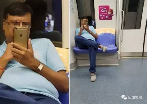 男子新加坡地铁偷拍美女，背后车窗“泄露”一切