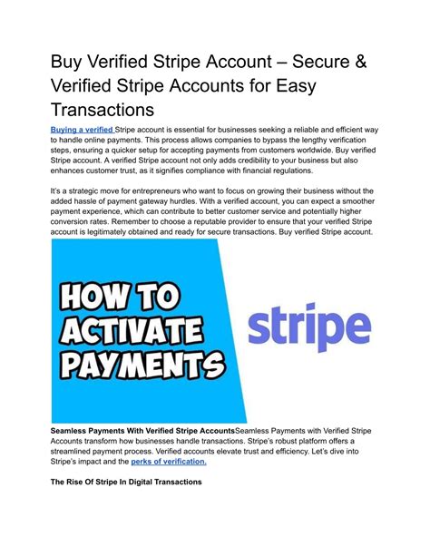 PPT - Buy Verified Stripe Account – Secure & Verified Stripe Accounts ...
