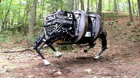 Unsettling mule robot too loud to fight alongside marines