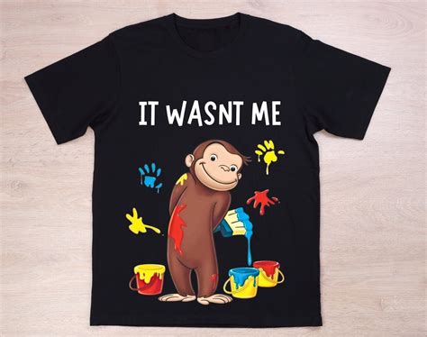 Curious George Kids T Shirt - Etsy
