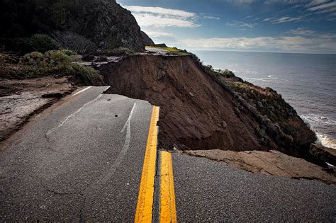 Stretch of Highway 1 in Monterey County washes away after being hit by ...