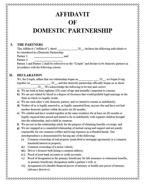 Domestic Partnership 的图像结果