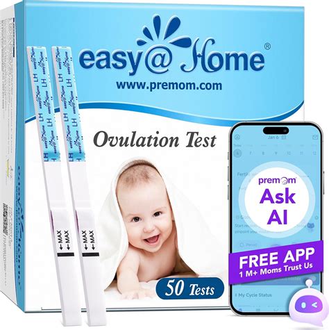 Easy@Home Advanced Hormone Ovulation Predictor Kit: Accurate Fertility ...