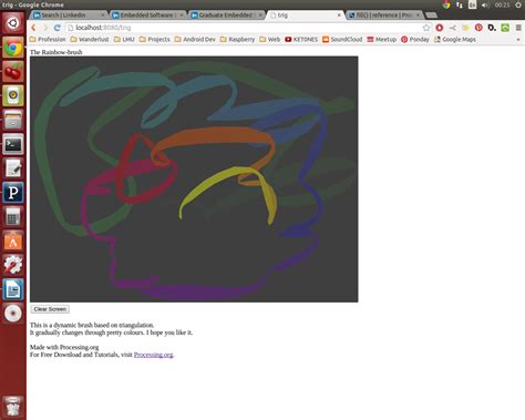 Processing JavaScript Mode 的图像结果