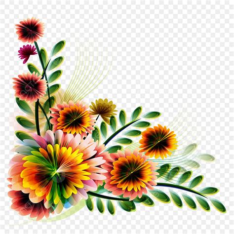 Flower Clipart Vector Free Download at James Sumrall blog