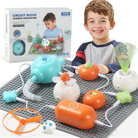 Buy VELIYAKA Circuit Kits Circuit Blocks Board for Kids, DIY ...