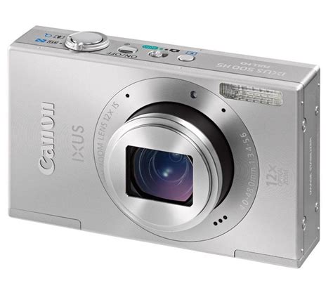 Buy Canon IXUS 500 HS 10.1MP Point and Shoot Digital Camera (Silver ...