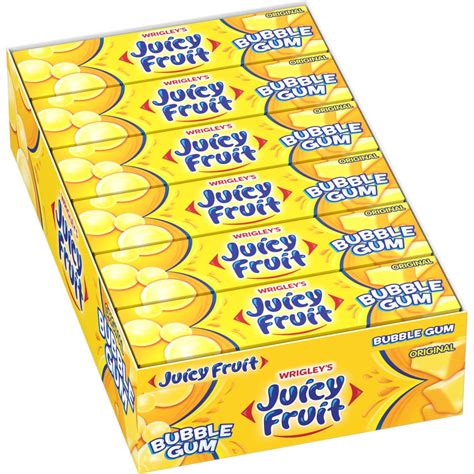 Buy Juicy Fruit GumOriginal Bubble Chewing Gum, 5 Count (Pack of 18 ...