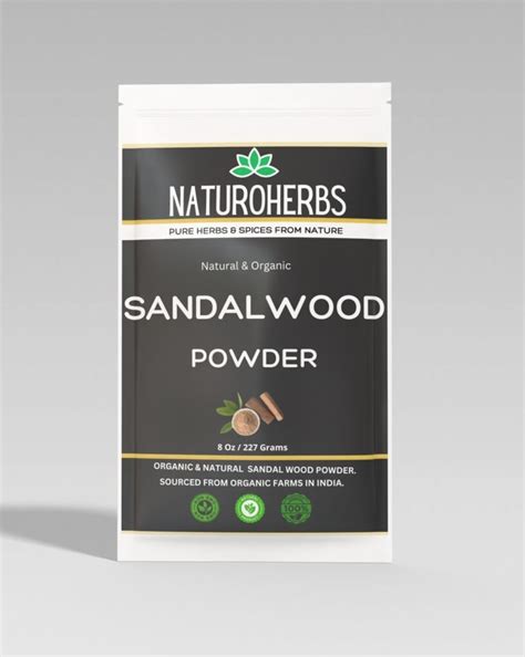 Buy Natural Sandalwood Powder - Naturoherbs