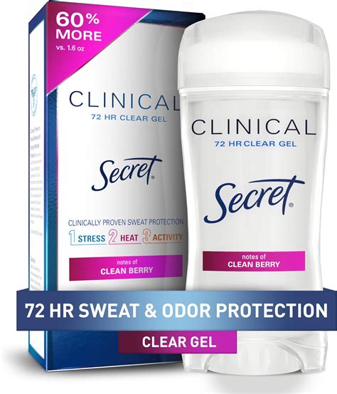 Amazon.com : Secret Clinical Strength Dry Spray Antiperspirant ...