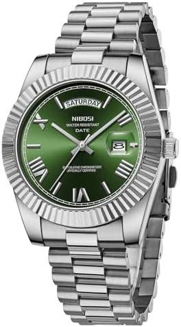 Buy NIBOSI Men Watches Analog Quartz Stainless Steel Watches for Men ...