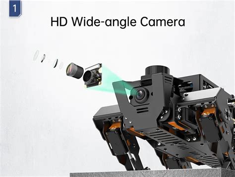 HiWonder ROSPug Professional Quadruped Robotic Platform – ThinkRobotics.com
