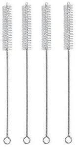 Ganpati Enterprises Stainless Steel Nylon Drinking Straw Set Pipe Tube ...