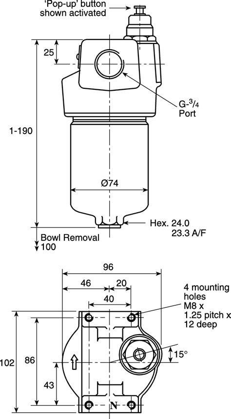 G04344Q Parker | Parker Replacement Hydraulic Filter Element G04344Q ...