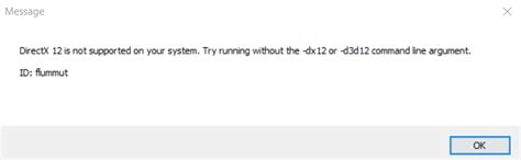Image result for Operating System Does Not Support DirectX 12