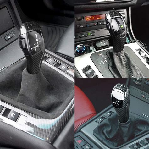 Buy LED Gear Shift Knob, Qiilu LHD Automatic Knob Gear Shifter Lever ...