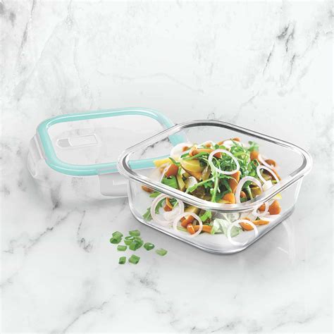 Buy Treo Hi Borosilicate Clip Fresh Square Container Online at Best ...
