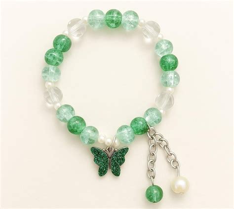 Buy GREEN BUTTERFLY BRACELET | YourJwell
