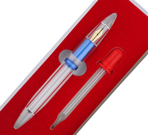 Moonman Majohn M2 Fountain Pen Blue – The Pen World