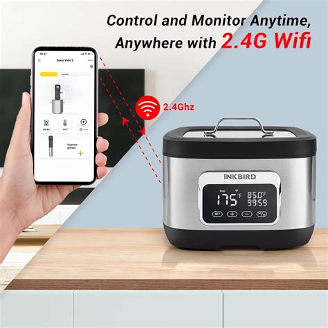 INKBIRD Wifi Sous Vide Cooker with 30 Reusable India | Ubuy