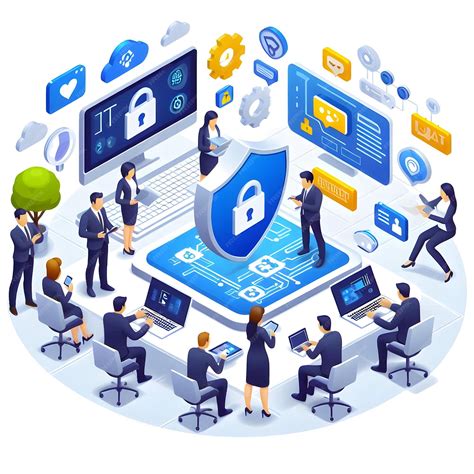 IT Team Vector Image 的图像结果