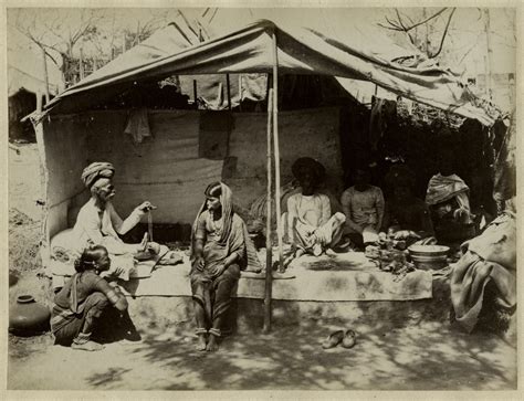 Group of Native People - India 1870's - Old Indian Photos