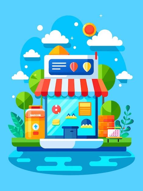 Small Store Cartoon 的图像结果