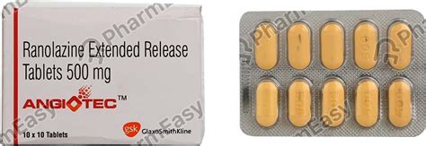 Angiotec 500 MG Tablet (10): Uses, Side Effects, Price & Dosage | PharmEasy